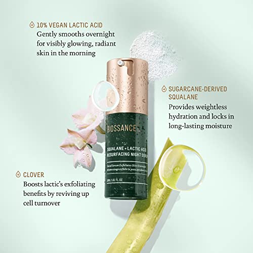 Thumbnail image for BIOSSANCE Squalane + Lactic Acid Resurfacing Night Serum