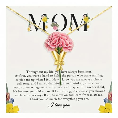Collier pour bouquet de fleurs et cadeau de remerciement pour enseignant DIY