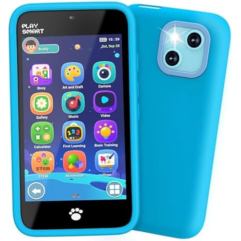 MOMILLA Kids Smart Phone with Dual Camera Cover