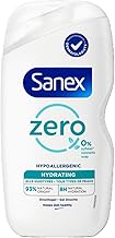 Sanex Zero% Purifying Body Wash with Essential Ingredients for All Skin Types 400ml (Pack of 6)