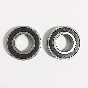 (2 Pack) 6901 Ceramic Bearing | 6901-2RS 12x24x6mm Ball Bearing | 61901 Ball Bearing