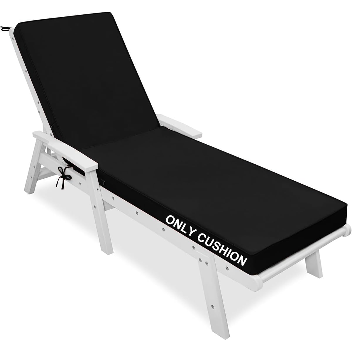 WLXFF Garden Steamer Sunlounger Cushion Waterproof Sunbed Cushions For Sun Loungers Replacement Sun Lounger Cushions Rocking Chair Garden Chair With Backs,NO1,188X58X10CM