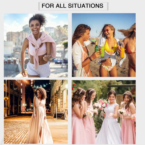 Voch Gala Non-Adhesive Nipple Covers For Women - Reusable & Washable Silicone Bra Liner No Show Inserts With Travel Box, Ideal For Sensitive Skin Creme #TOP4