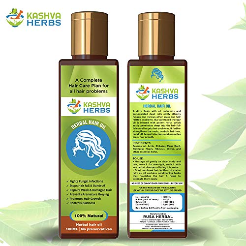 Image of Natural Hair Oil - Regrowth