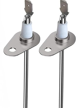 2 Pack Ultra Durable 0130F00010 Flame Sensor - Furnace Parts Replacement for Goodman Furnace, Amana& Kenmore - Fixes Gas Furnace Failures - Replaces B1172606, ACS90453BXA