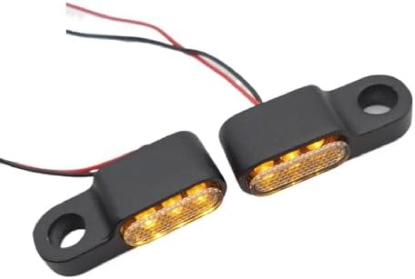 Mini uniwersalne wskaźniki Dla Harley Dla davidson Touring Kierunkowskazy motocyklowe 2 szt. Mini kierunkowskazy LED do motocykla, kierunkowskazy na kierownicę, lampy, akcesoria