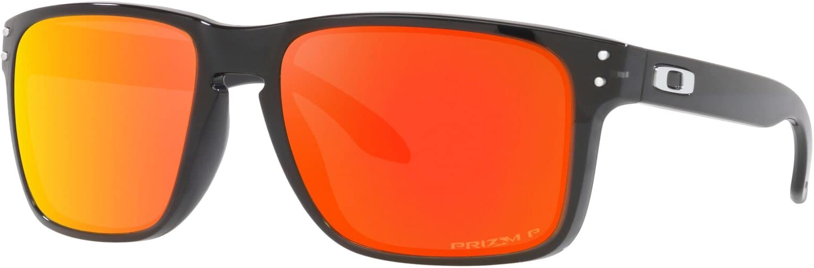 Oakley サングラス レッドオレンジ ケース付き Amazon.com: Oakley Man Sunglasses Black Ink Frame, Prizm Ruby