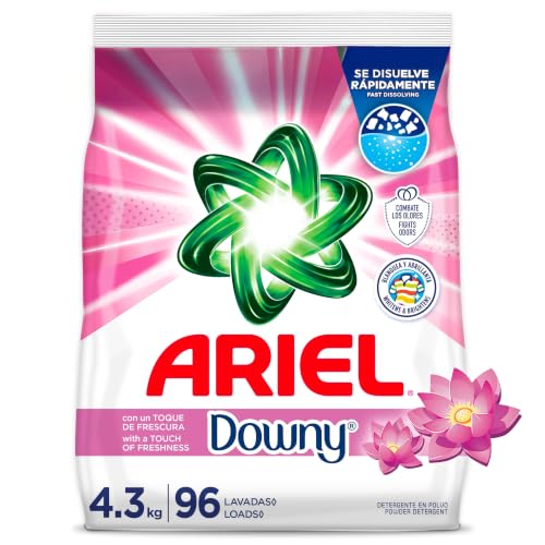 Ariel with a Touch of Downy Freshness Powder Laundry Detergent 4.3 kg 96 Loads