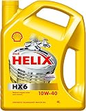 SHELL Olio motore Helix 10W-40 Olio parzialmente sintetico Olio 4 L