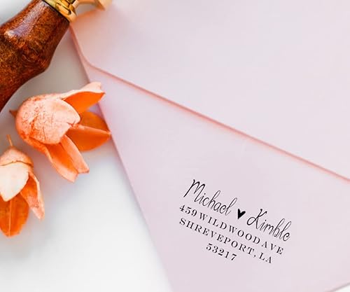 Miniatura 5 de Sellos de dirección personalizados autoentintados, 7 diseños para elegir. Sello de dirección de devolución, sello autoentintado, sello