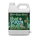 That Yucca Stuff™| OMRI Listed for Organic Production| Soil Conditioner & wetting Agent| 97% Yucca Schidigera Extract w/Citric & Humic Acids| Plant Health| Eco-Friendly| 32 oz