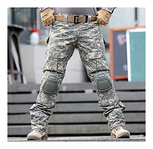 Homeilteds Taktische Tarn Cargohose mit Knieschützern