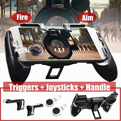 Image of Raptas 2 in 1 Mobile Game Controller and Mobile Gamepad Holder Handle for All Smartphones