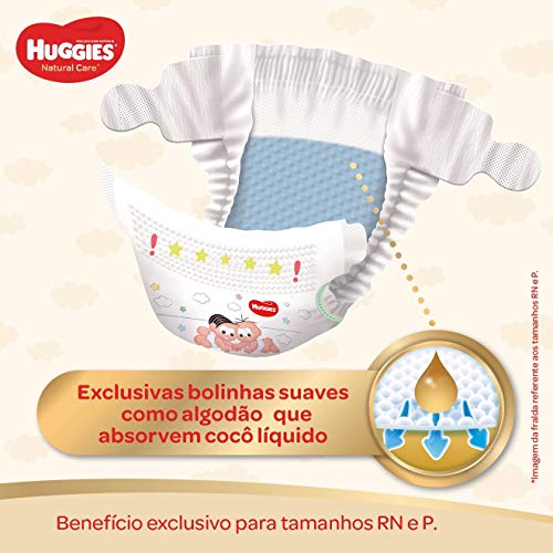Fralda Huggies Natural Care G, 32 Fraldas, Huggies