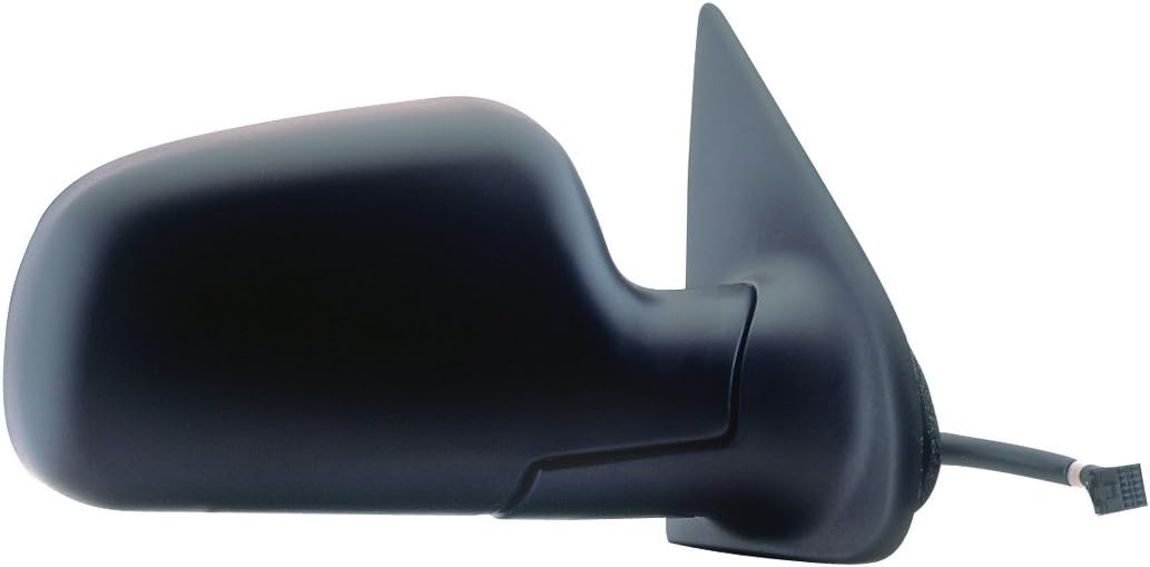 60185C - Fit System Passenger Side Mirror For 07-13 Jeep Wrangler Textured Black Foldaway Heated Power Fits Select 2008 2011 Jeep Wrangler Unlimited