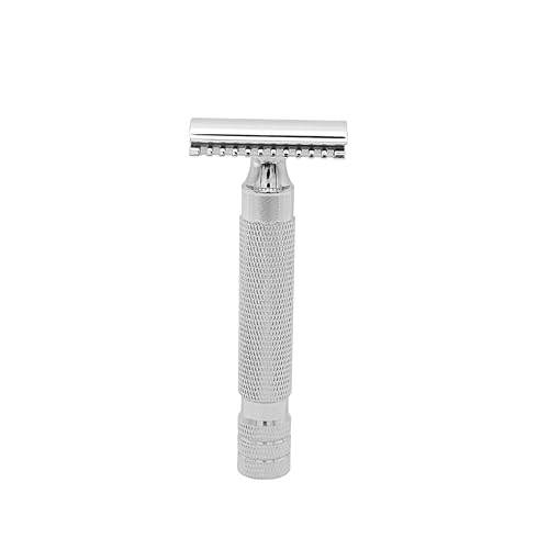 Maquinilla de afeitar para hombre de doble seguridad de acero inoxidable afeitadora para hombres (Pattern 2) Maquina De Afeitar Para Hombre