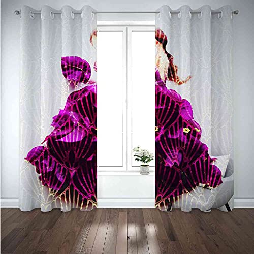 Rideaux occultants 100% polyester isolant thermique phonique 3D - 5