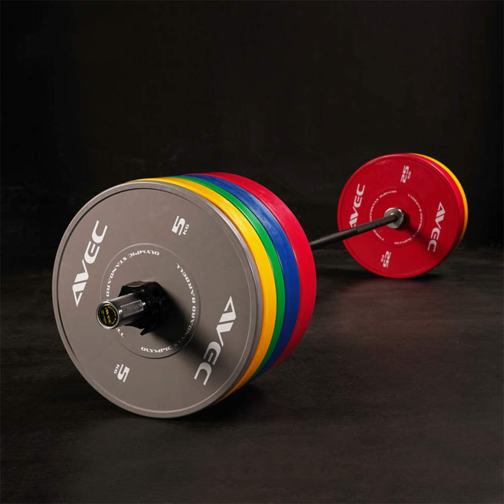 BalanceFrom Plaque De Poids Olympique à Code Couleur Avec Moyeu En