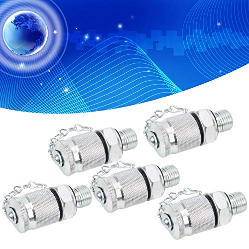 Image of Hydraulic Pressure Test Adapter, Hydraulic Pressure Test Coupling Kit, Thread Testing Connector for Pressures Measuring(UNF1 /2)