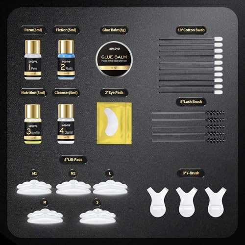 Wugoyu Lash Lift Kit - Brow Lamination Kit, Eyebrow Lamination Kit, Professional Eyelash & Brow 2 In 1 Perm Kit thumb #1