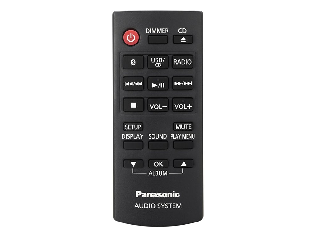 Panasonic Micro Chaine HiFi Bluetooth SC-PM250EF-S I 20W Amplificateur numérique Lecteur CD Radio FM Port USB Fonction d'extinction Automatique Design Vintage Argent - Version Française