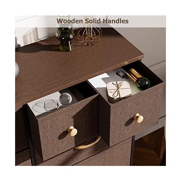 Nicehill Dresser for Bedroom with 10 Drawers, Storage Drawer Organizer