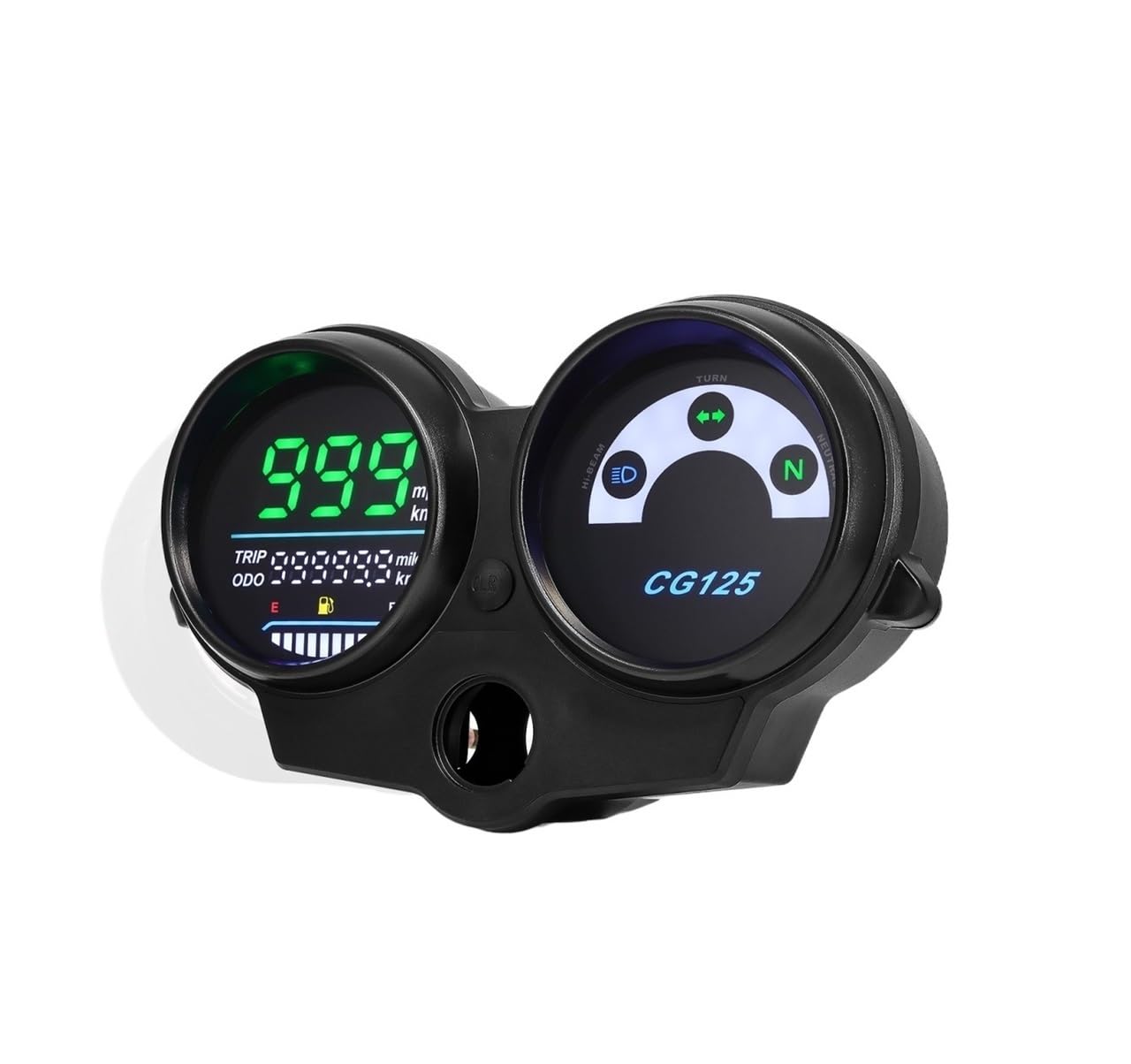 Digitale contagiri Contachilometri Digitale Per Cruscotto Moto Con Indicatore Livello Carburante Abbaglianti Indicatori Di Direzione Per CG125 Anno Dal 2000 Al 2008 Per Fan 125