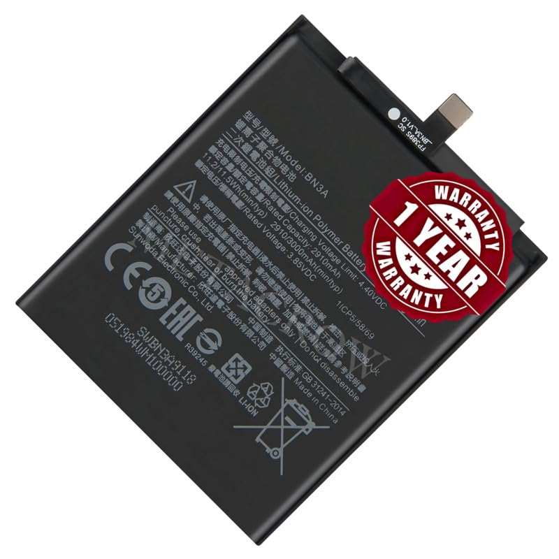 Image of Original BN3A Battery Compatible for Xiaomi Redmi Go - (3000mAh) - 1 Year Warranty JK1