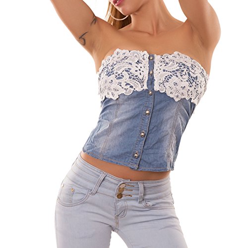 Débardeur bleu respirant Toocool Small pour femme active