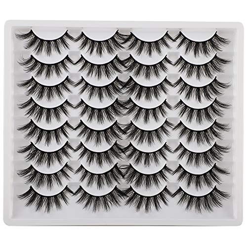 16 Pairs False Eyelashes Fluffy Anime Lashes Cat-Eye Faux Mink Lashes Pack ALPHONSE 3D Volume Soft Handmade Fake Eyelashes Wholesale