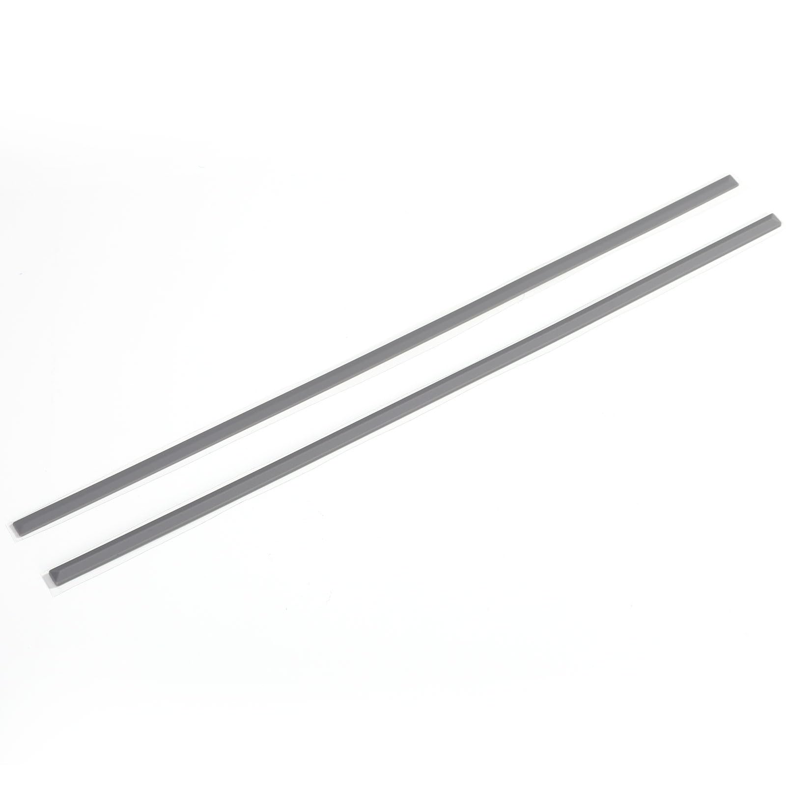 2pz Strisce Piedini in Gomma Sostitutive per HP Laptop, 29,5x0,6cm Antiscivolo Fondo Paracolpi Piedini Pads per HP 15-DY 15T-DY 15-EF 15-ER 15-FR 15S-FQ TPN-Q222 Q230 Serie (Grigio)