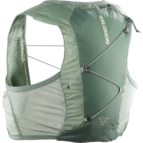 Salomon Active Skin 4 Sin Frascos, Bolsillos hidratación Pecho, Comodidad SensiFit, Almacenamiento Seguro, carcaj Personalizado