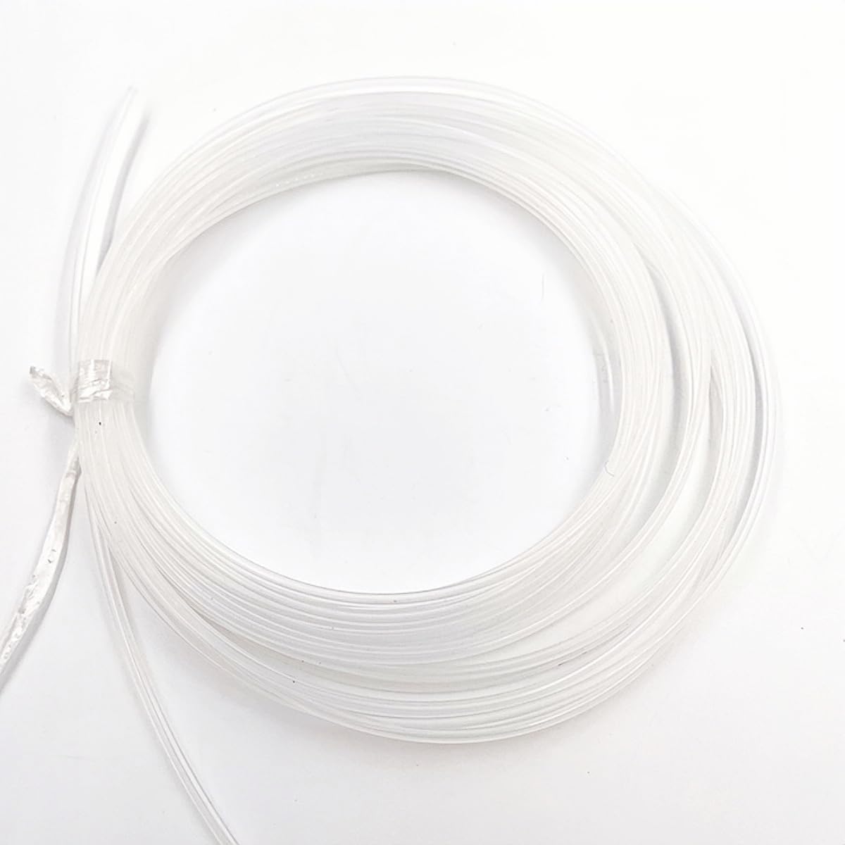 Polytetrafluoroethylene Capillary Tube, Transparent PTFE Tube for Scientific Research Experiment Industrial, Length/10M (ID/8mm * OD/12mm)