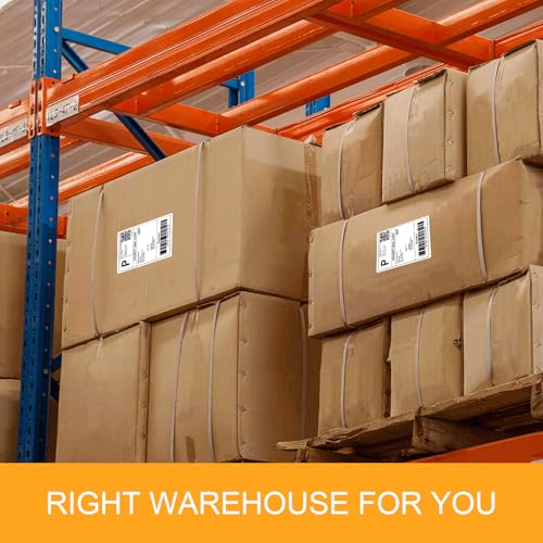 [500 Sheets 2000 Labels] 4-UP 4\'\'x5\'\' Shipping Labels for Laser & Inkjet Printers, Shipping Mailing Labels, 4 Pcs Per Page Shipping Labels - Thumbnail 7