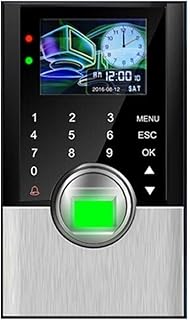 JUJETO Employee Time Clock, Biometric Fingerprint Attendance System TCPIP Fingerprint RFID Card Swipe Clock Employee Machine Office Punch Clock, Fingerprint Attendance