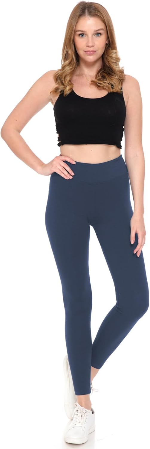Leggings Depot Women's Cotton Leggings - Image 5