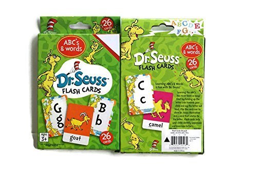 Dr. Seuss Flash Cards - ABC's & Words by Dr. Seuss