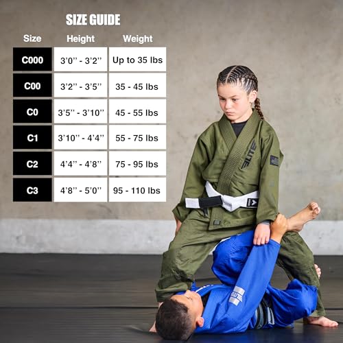 Elite Sports unisex-child Kids Bjj Gi Kids Bjj Gi