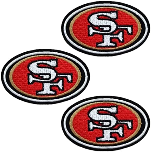3Pcs Rugby Fans Like Iron On Sew On Embroidered Patch for Jackets Backpacks Jeans and Clothes Badge Applique Emblem Sign Sport Decal