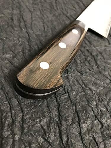 UTILITY SANTOKU KNIFE STAINLESS 7" / 18cm GOKADEN POWDER STEEL