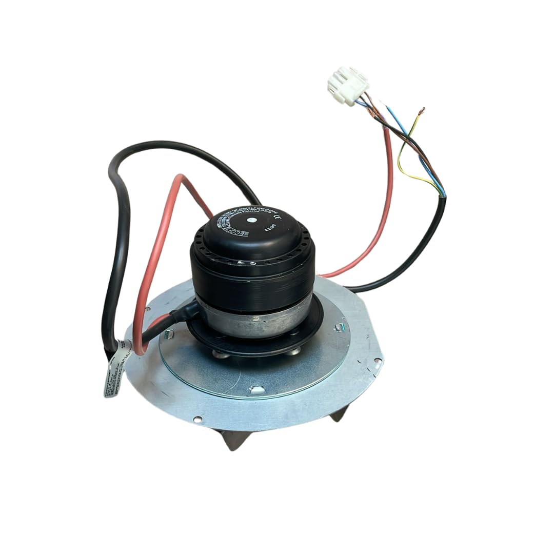 XODO STORE Extractor - Extractor de Humos para Estufas de pellets con Motor ECOFIT 2RECA3 e Impulsor en Acero AISI 430.