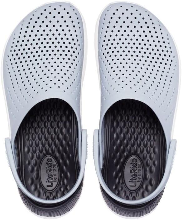 Crocs Men's and Women's Literide Clog 6 Women/4 Men Blue Grey