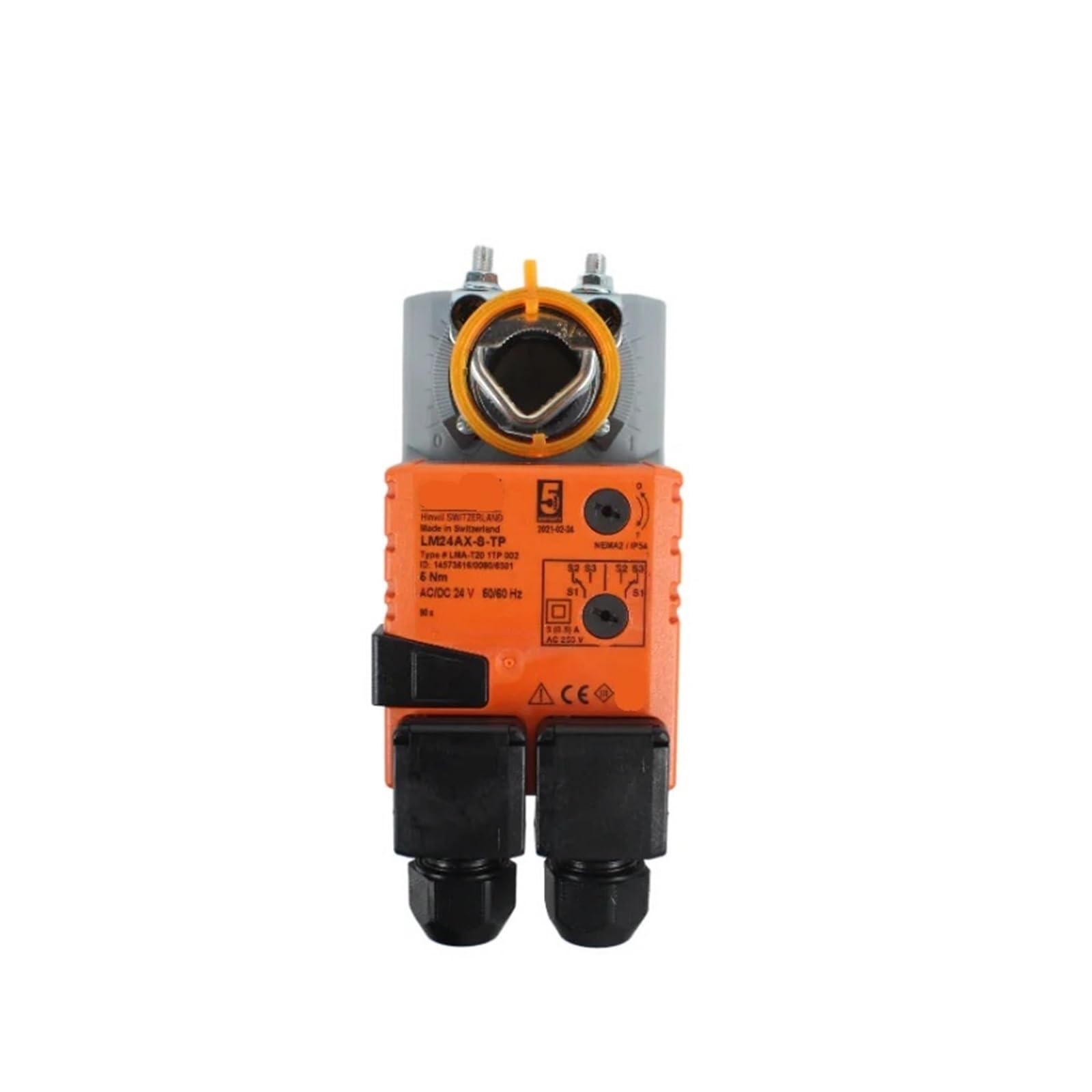 BRODEFUP LM24AX-S-TP 5Nm actuator LMA-T20 1TP 002 AC/DC 24 V Control Open/close, 3-point