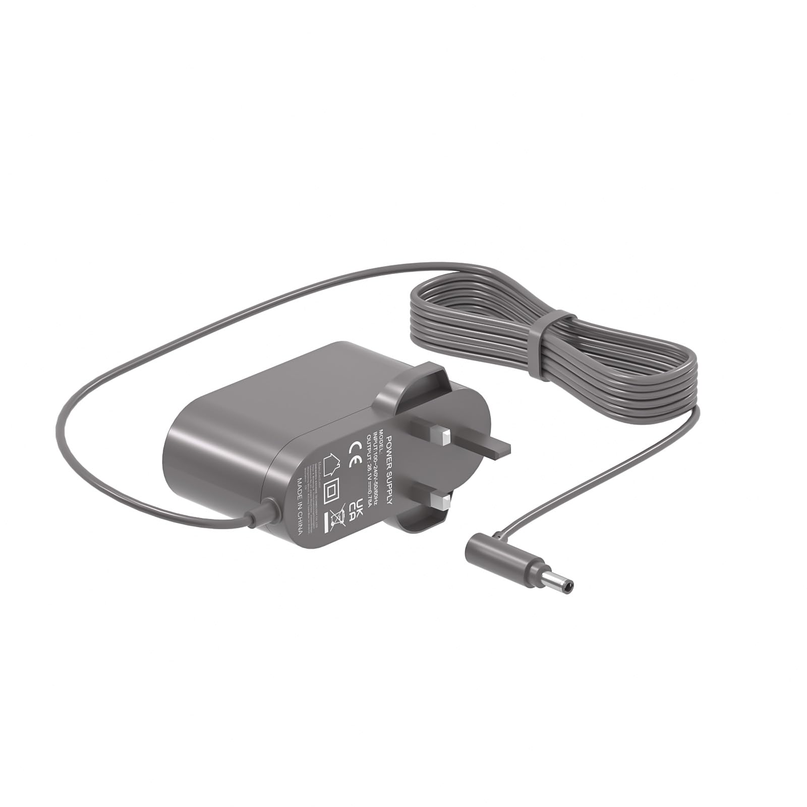 26.1V Charger for Dyson V6 V7 V8 SV03 SV04 SV05 SV06 SV07 SV09 Vacuum Dyson DC58 DC59 DC60 DC61 DC62 AC Adapter Power Cord(26.1V)