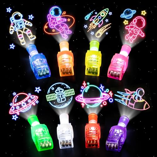 Fournitures de fête astronaute et petits jouets de doigts lumineux