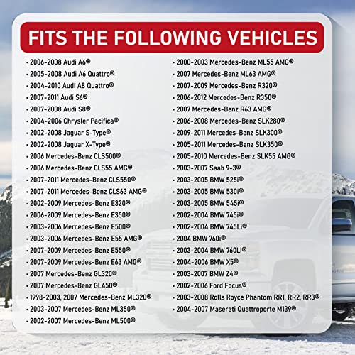 Hid Xenon Headlight Ballast - Control Module - Replaces 63126907488, 63120150614, 05103356Aa - Compatible With Bmw, Audi, Mercedes-Benz Vehicles & More - X5, Z4, 545I, Pacifica, 9-3, A6, A8, S6, S8 #TOP4