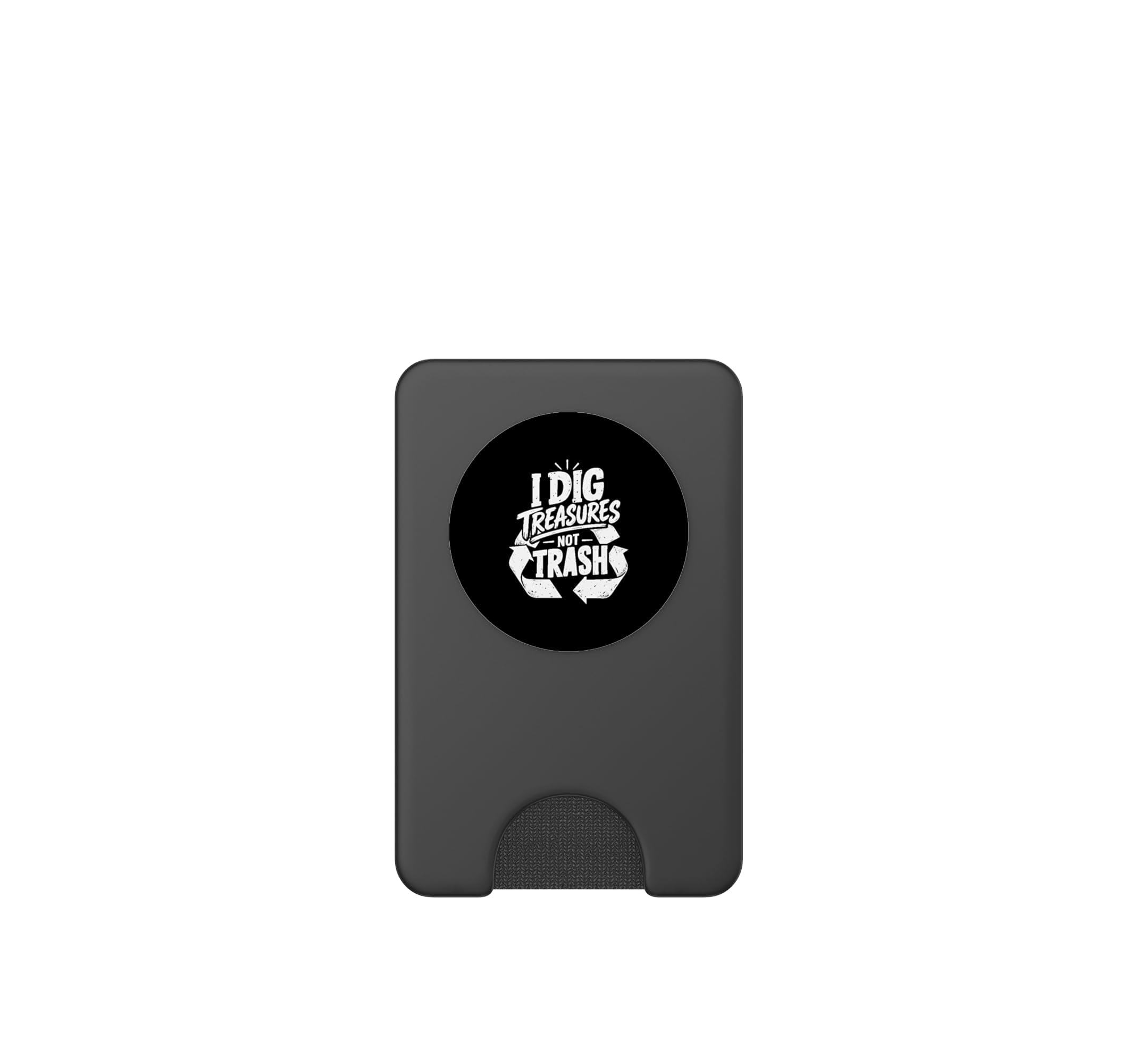 I Dig Treasures not Trash Upcycling Thrift Flip PopSockets PopWallet für MagSafe