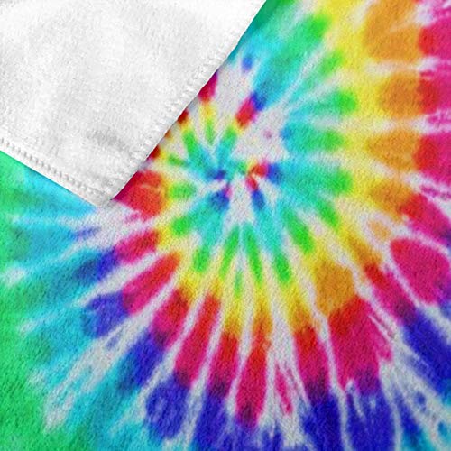 Affany Tie Dye Microfiber Beach Towel,Men & Women Super Absorbent Quick Dry Oversized Bath Towel For Pool Bathroom Travel Sports Hotel (52" X 32") #TOP3