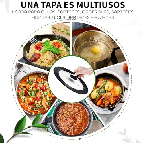Opiniones de Tapas de sartenes para saltear para comprar online. 17 Imagen adicional