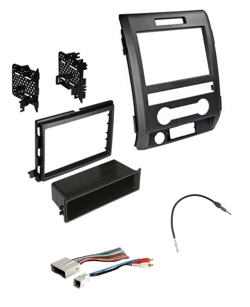 GSKIT793 Car Stereo Installation Kit For 2008-2016 Chevrolet Express Van - In Dash Mounting Kit Wire Harness Antenna Adapter Double Single Din Radio Receivers - Foto 5